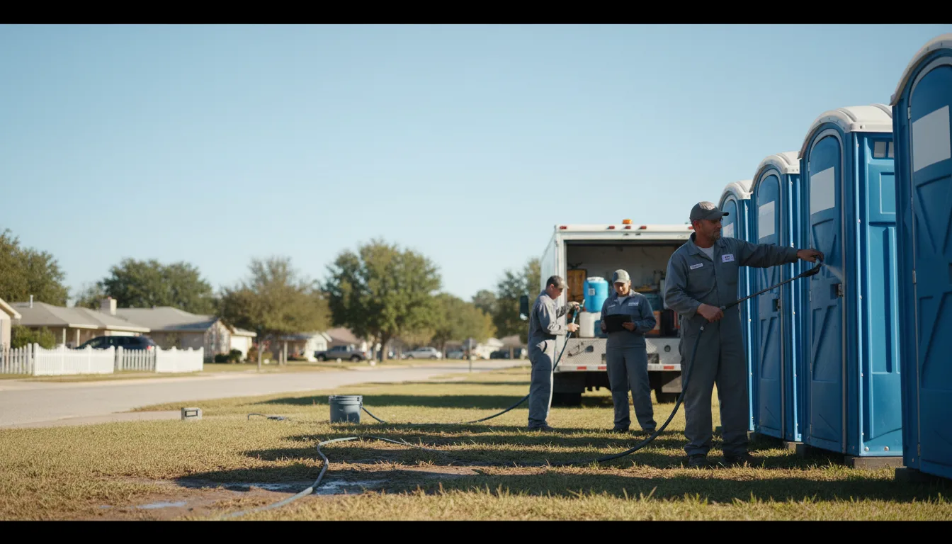 Long-Term Portable Toilet Rental in Chadron, NE near me